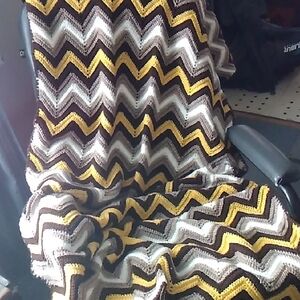 Chevron Patterned Blanket